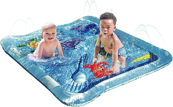 kleeger inflatable baby water mat