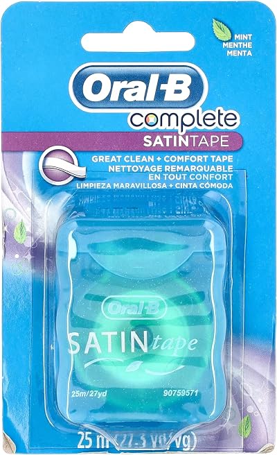 Oral-B Satin Floss Mint 25 m 200 g Satinfloss Two-Layered Design