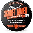 Wild Willies Beard Cream - Scruff Tamer for Short Beards & Stubble, Soothes & Nourishes with Green Tea Extract & Aloe Vera Gel