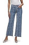 Hudson Women's Rosie High-Rise Wide Leg Ankle