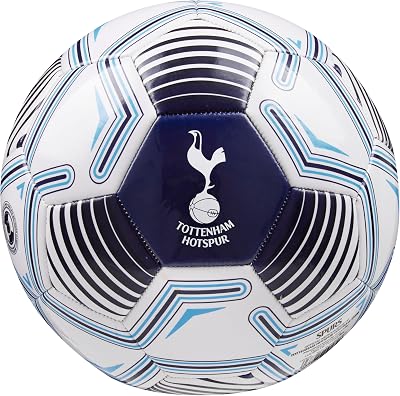 Tottenham Hotspur Football Size 5 Official Merchandise White Navy