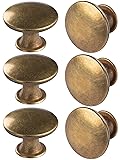 hugolem 6 Pack Brass Round Antique Brass Kitchen