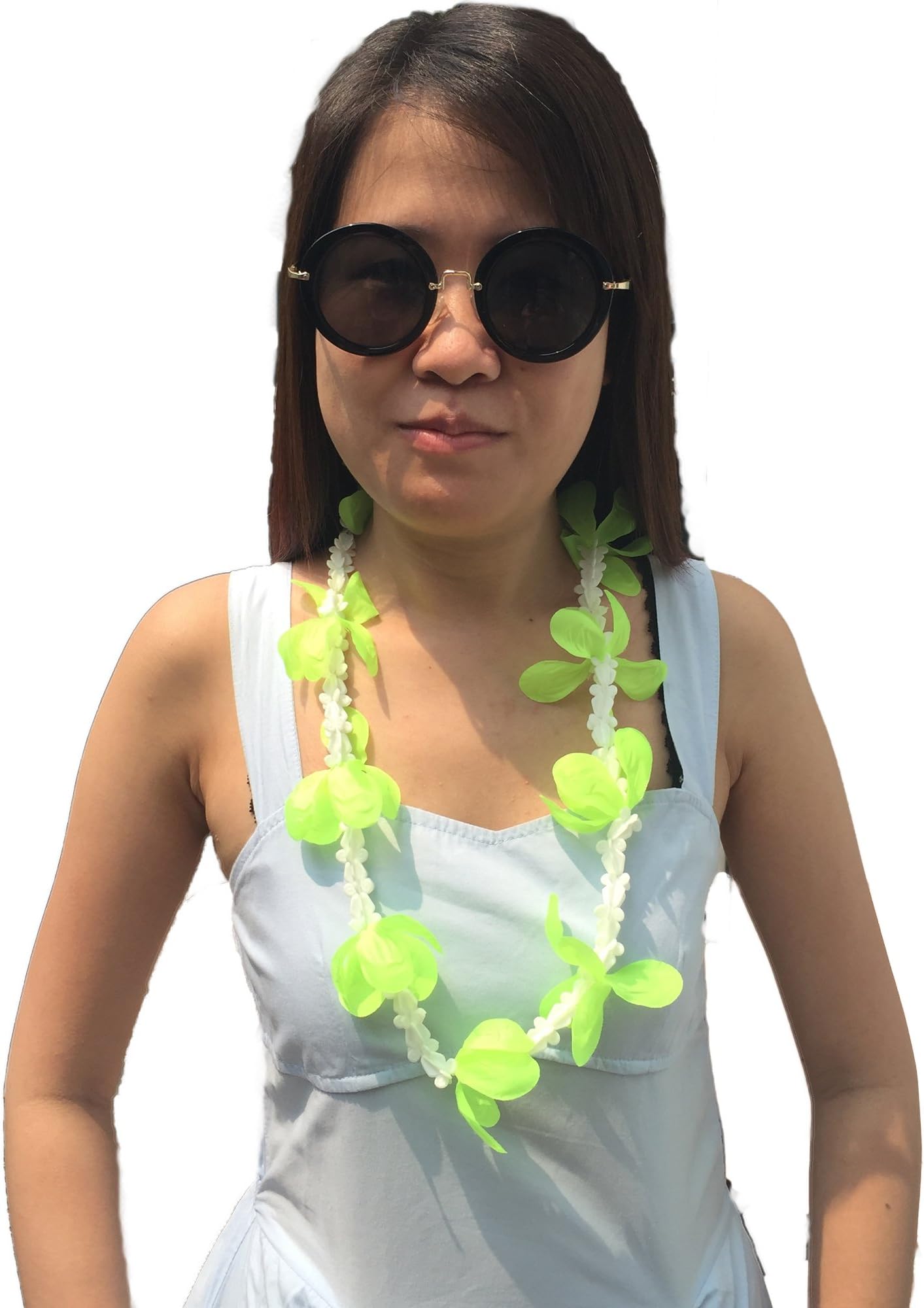 Artificial Flower Summer Garland, Flowers chain, Green