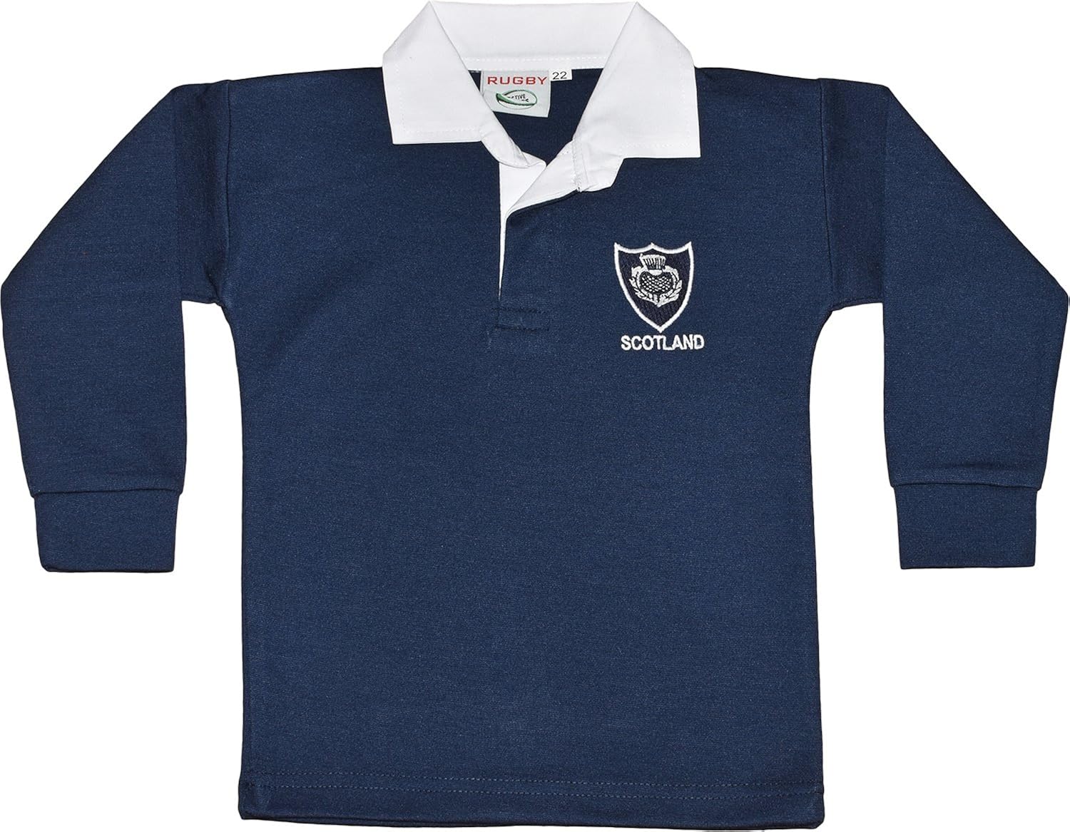 Unisex Kids Rugby Shirt Newborn Boys Girls Sizes Newborn to 3 Years