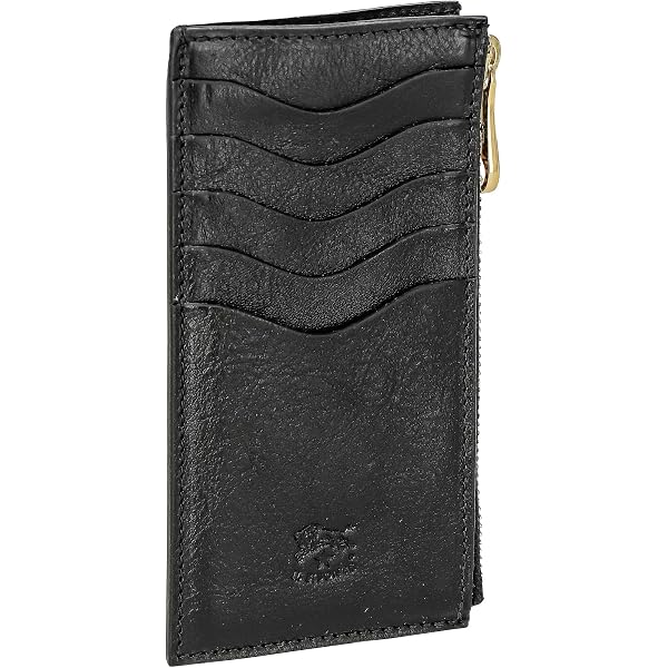 Men's black genuine leather wallet in presentation box Men's black genuine leather wallet in presentation box