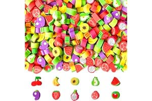 Kaemi Mini Cute Fruit Erasers - 300 Pcs Bulk School Supplies, Classroom Prizes, Party Favors, Homework Rewards