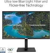 ASUS VA27UQSB 27-Inch 4K UHD IPS HDR-10 Monitor with USB Hub view 4