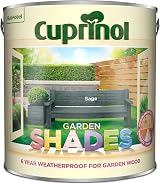 Cuprinol Garden Shades Exterior Woodcare Sage 2.5 Litres view 2