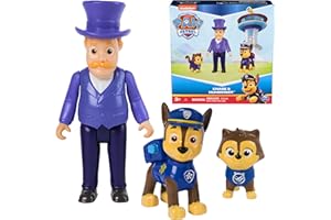 Paw Patrol Chase & Humdinger Figures Set, Kids Toys for Boys and Girls Ages 3 and Up