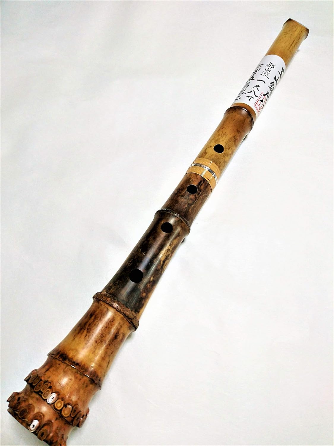 Amazon 尺八 (しゃくはち） 玉山銘 真竹 都山流 1尺8寸 高級管 Gyokuzan Shakuhachi Tozanryu