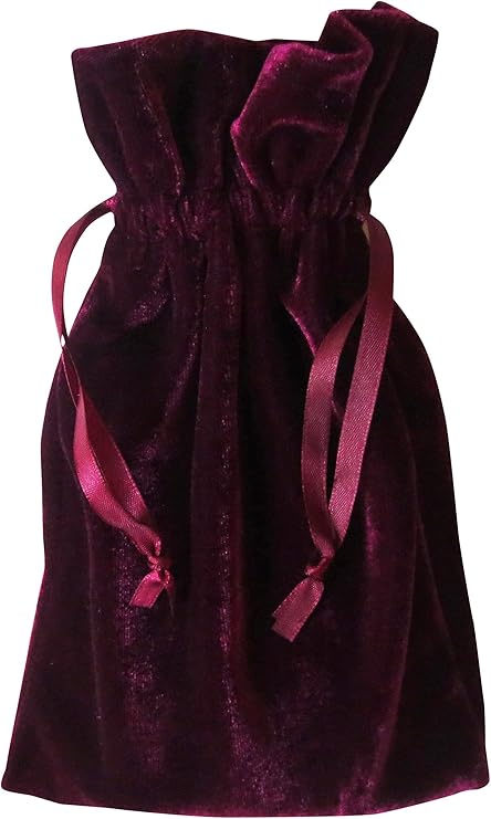 wine velvet bag