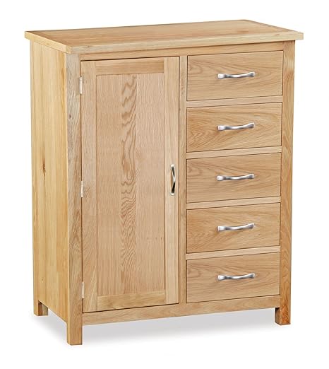 Oxford Oak Combination Wardrobe Amazon Co Uk Kitchen Home