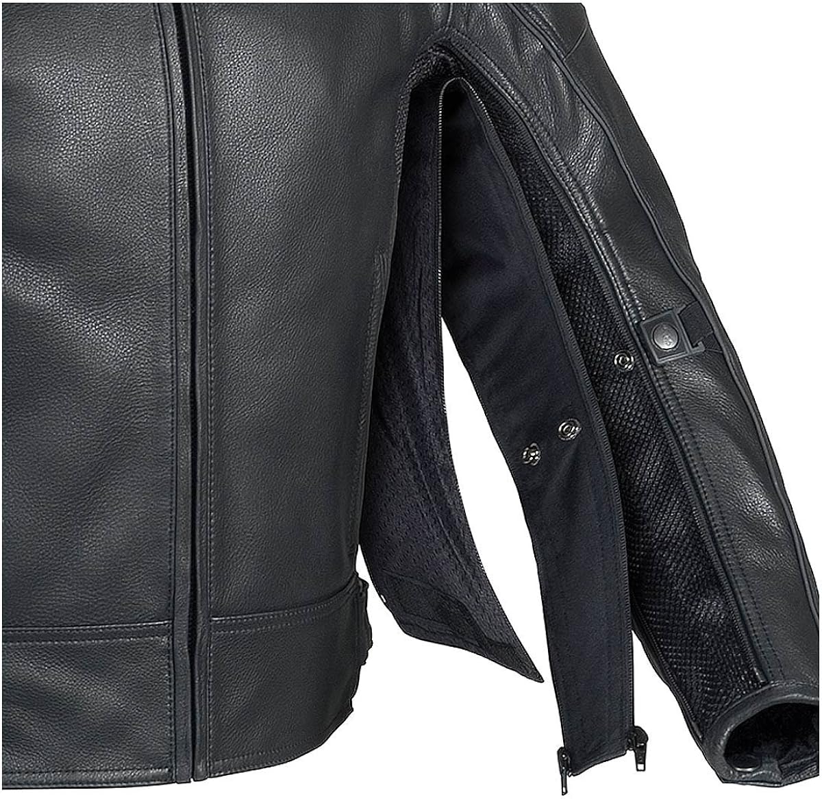 joe rocket perforated leather jacket