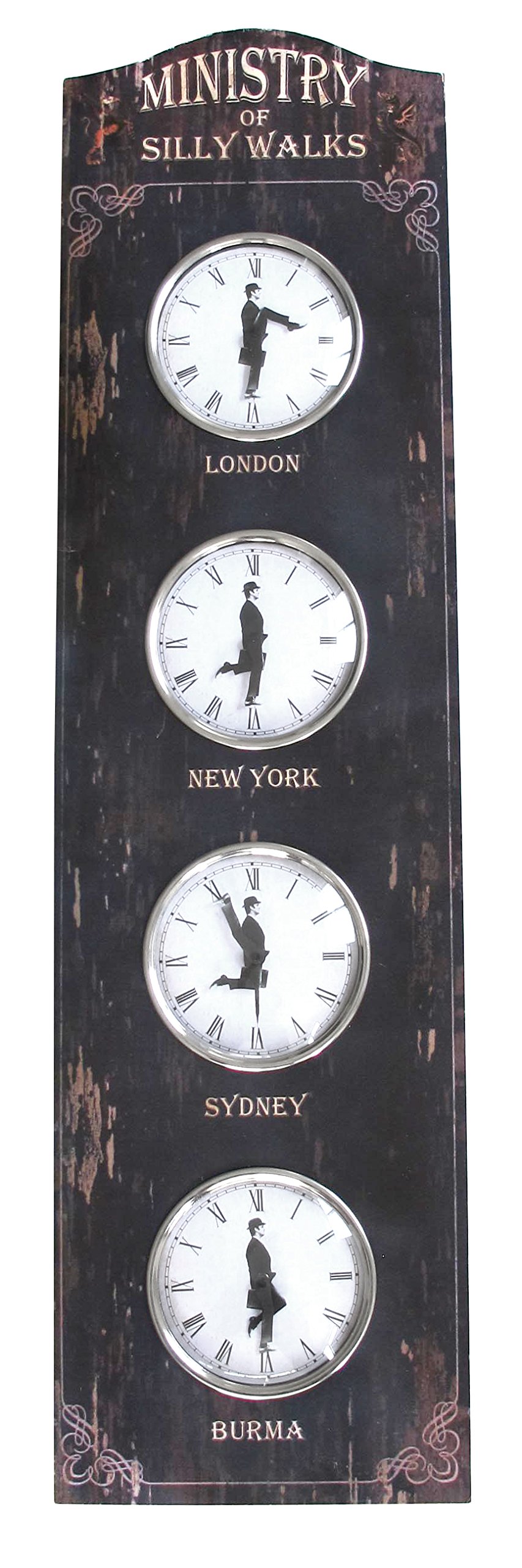 Dolltv Ministry Of Silly Walks World Clock Monty Python Buy Online In Oman At Omandesertcartcom Productid 9556748