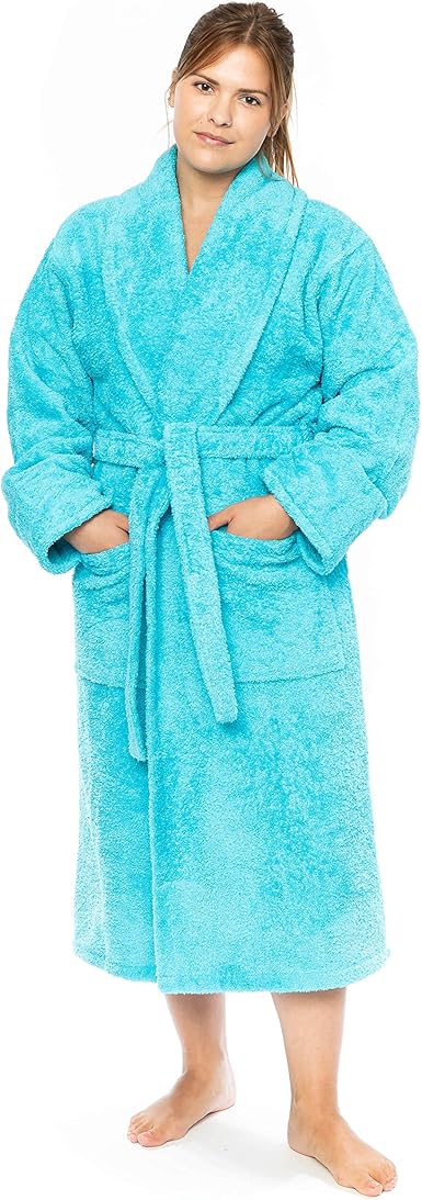 cotton terry cloth robe
