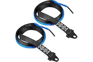 Vincreem 2 Pcs 64 Inch Plow Strap for ATV Utv - Heavy Duty Winch Plow Strap Snow Winch Lift Rope for Standard or Wide Winches