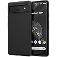 Crave Dual Guard for Google Pixel 6a Case, Shockproof Protection Dual Layer Case for Google Pixel 6a - Black