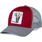 City-Flex Fan Patch Trucker Hat - Netted Snapback Baseball Cap for Men & Women