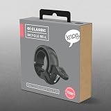 Knog Oi Unisex Classic Bike Bell Black Small 22.2mm Bar Finish view 7