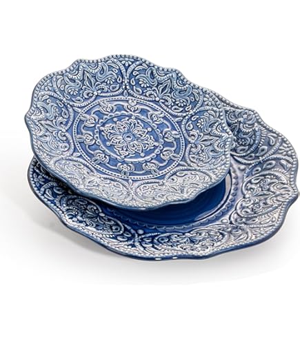 Amazon Platos Llanos Y Hondos Platos Llanos Sueltos PACK PLATOS