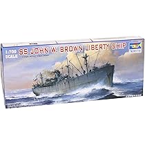 ソフビ LIBERTY SHIP 1st COLOR Liberty Ship Model 1/192