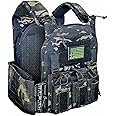 Redemption Crusader 2.0 Molle Quick Release Buckles Vest with Side Cummerbund Pouches and Triple Pouch