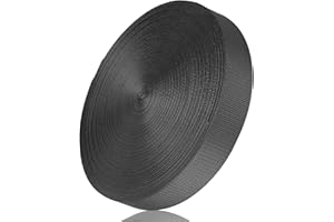 ADALT LION Nylon Webbing 1 Inch 1.5Inch Wide, Heavyweight Webbing Strap 12 Yard, Nylon Straps for Indoor or Outdoor DIY Gear Repair, Pet Collars, Crafts