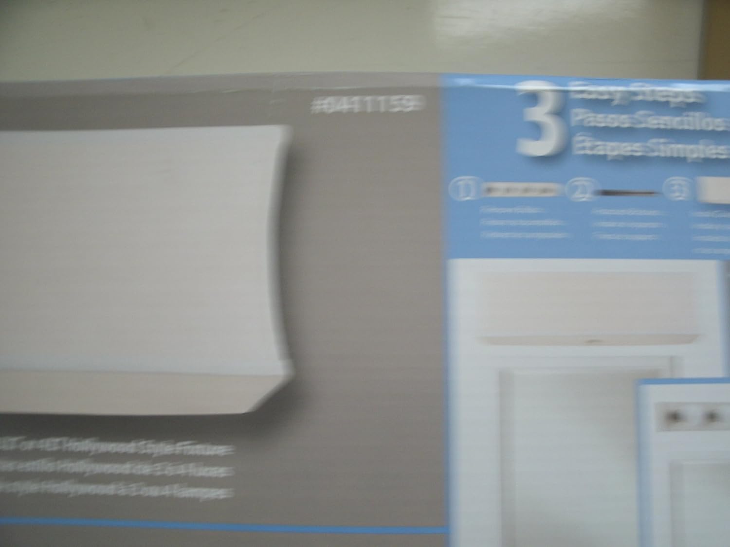 Catalina 7 In X 26 In Linen Fabric Bathroom Vanity Light Refresh Kit White Vanity Lighting Fixtures Amazon Com