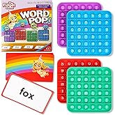 THE FIDGET GAME Word Pop, CVC Words - Learn to Read in Weeks - Multisensory Reading & Phonics Interactive Game Ideal for Pre 