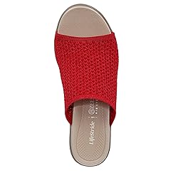 LifeStride Women's Ella Heeled Sandal Fire Red 7.5 W