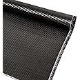 Codivi Carbon Fiber Fabric Roll 6.5ft x 12" - 3K 2x2 Twill Weave 220g/m² High Strength Cloth for Automotive Repair, Boats, RC Models, DIY Projects (Carbon Fiber Fabric/Cloth Roll)