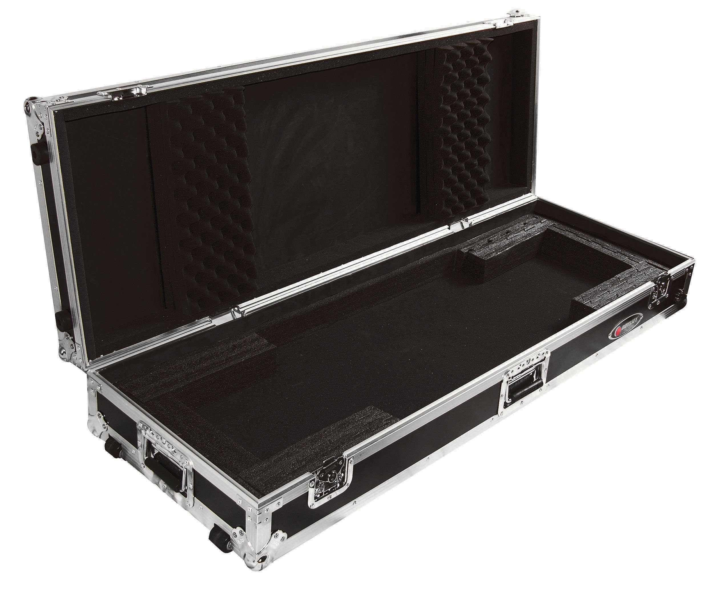 Odyssey FZKB76W Flight Zone Universal 76 Note Keyboard Ata Case With Wheels