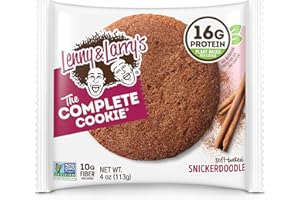 Lenny & Larry's Complete Cookie, Snickerdoodle, 4oz.