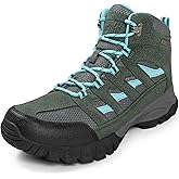 R CORD Hiking Boots Women Waterproof Breathable Non-Slip Womens Hiking Boots Arch Support for Rocky Trails Mountain Climbing & All-Day Comfort