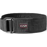 CAP Barbell Premium Nylon Weightlifting Belt &ndash; Heavy-Duty Support for Squats, Deadlifts, and Core Stability - Black - Medium