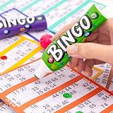 evelay Bingo Dabbers Pack of 6 Six Colours 40ml Display Box view 8