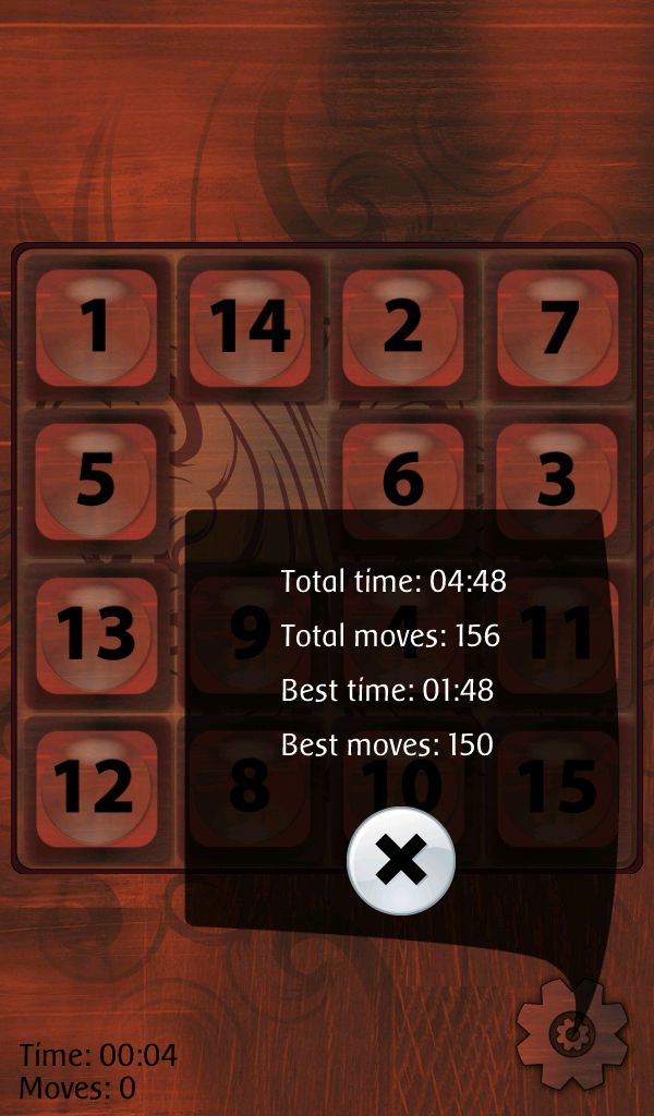 15 Square Slider Puzzle (Kindle Fire Edition) Amazon.es Appstore para
