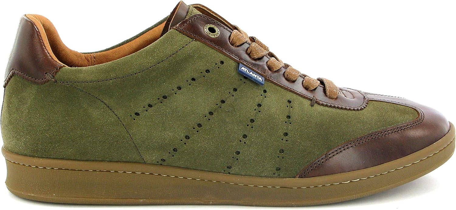 green suede sneakers