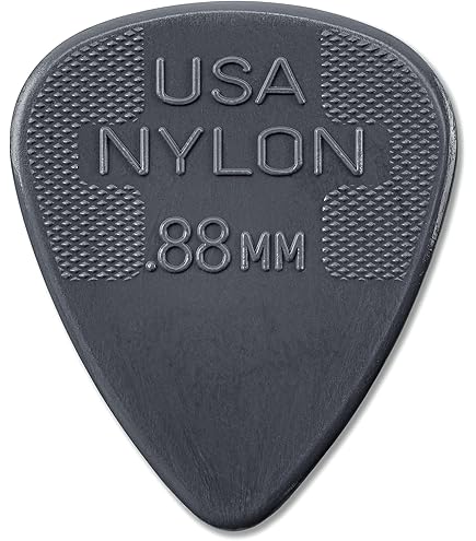 Amazon.com: JIM DUNLOP Max-Grip Nylon Standard 0.88mm Guitar