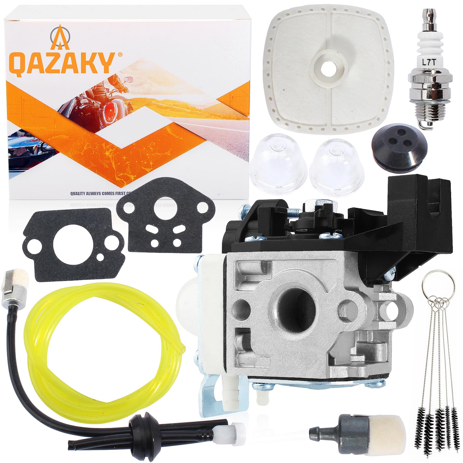 QAZAKY HC2020 HC2420 Carburetor Compatible with Echo HC3020 HCS3020 HCS4020 A021004231 A021004900 Zama RB-K118 RB-K119 Hedge Trimmer Clipper HC-2020 HC-2420 HC-3020 HCS-3020 HCS-4020 GCA45