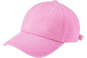 Eohak Kids Distresed-Washed Baseball Hat Infant Toddler Baby Boy Girl Hats Distresed for 2-8 Years