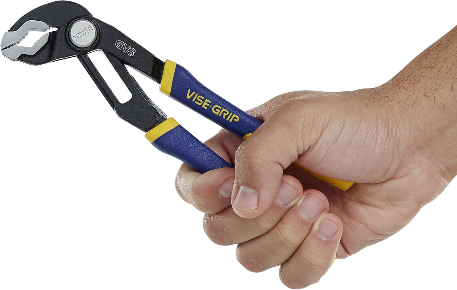 IRWIN VISE-GRIP GrooveLock Pliers Set, V-Jaw, 2-Piece (2078709) - Locking Jaw Pliers - 