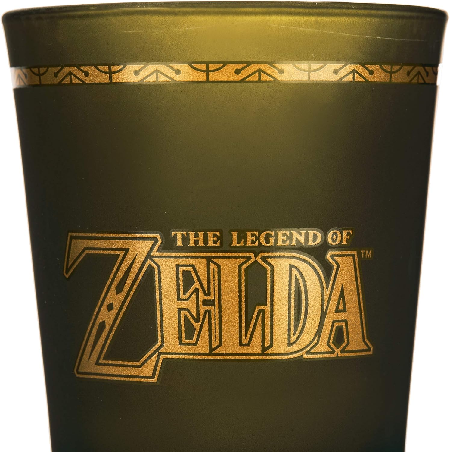 Paladone Hyrule Crest Glass, The Legend of Zelda Tumbler 450 ml, Zelda Hyrule Crest Glass, Green - Image 5