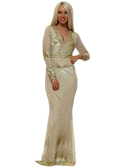 gold dress uk