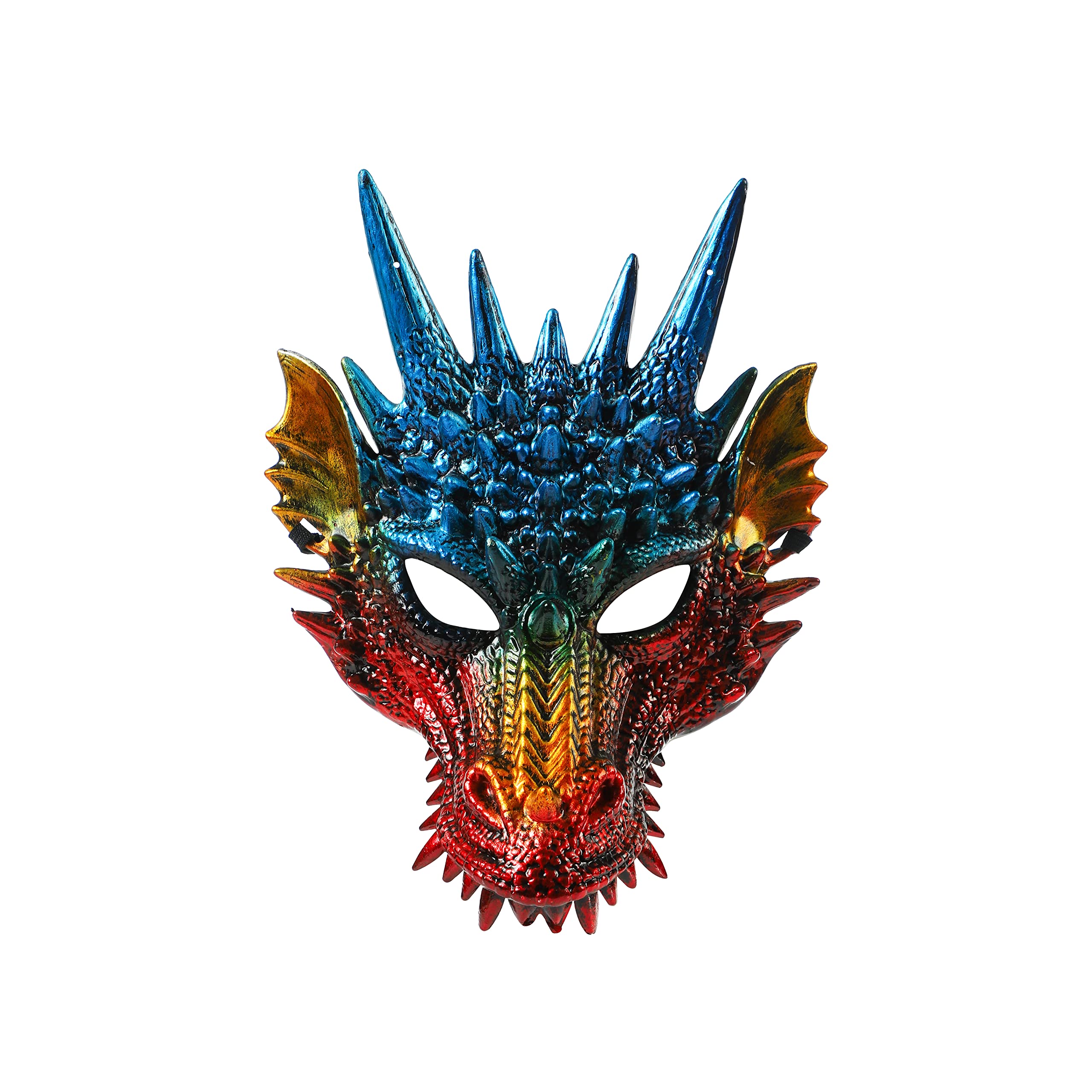 Komonee Dragon Colour Mask Halloween Adult Drake Lizard Costume Party Game Unisex Fancy Dress Up GOT Outfit Dungeons Thrones — image 1