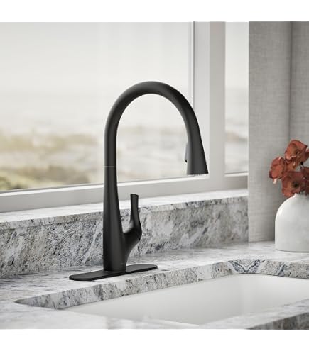 Kohler K-18865-CP 1-Handle Filtered Water Kitchen Sink Faucet