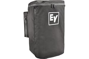 Electro-Voice EVERSE 12 Rain Cover - Water Resistant Padded Protective Cover - Special Handle Pockets - IP44 Rating - Black