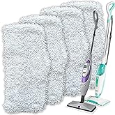 Flammi Steam Mop Pads for Shark S1000/S3101/S3250/SK Series SK410 SK435CO SK460 SK140 SK141 S3251 Steam Mop Replacement Pads, 4 Pack