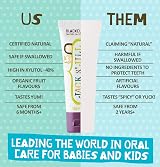 Jack N' Jill Natural Certified Kids Toothpaste 40% Xylitol 50g Pack of 2 view 5