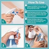 Medi Grade Earwax Removal Kit 300 ml Bottle 2 Nozzles 5 Tips Basin view 9